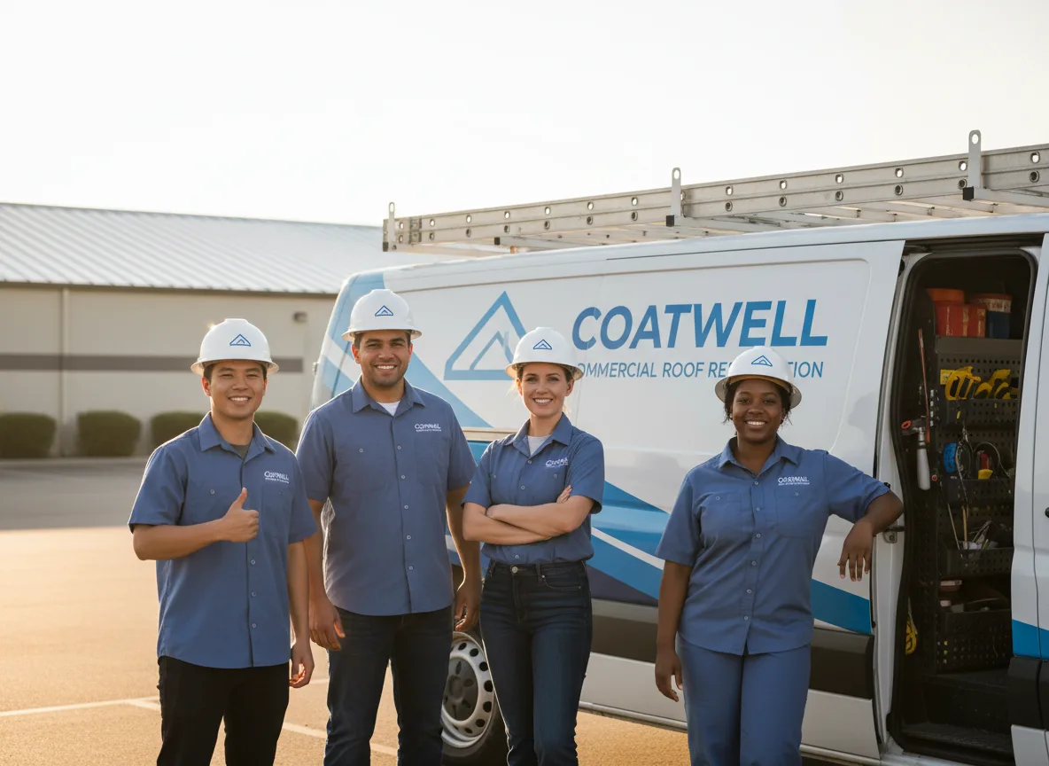 Commercial roof coating company in Driscoll, TX